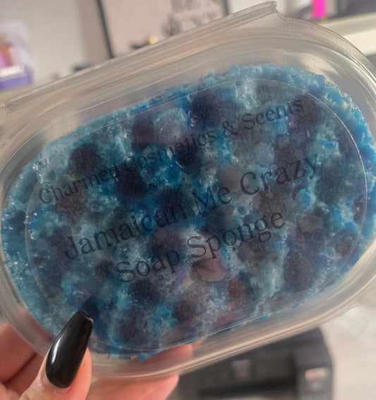 Jamaican Me Crazy soap sponge