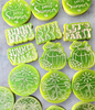 Pina Colada Wax Melt shapes